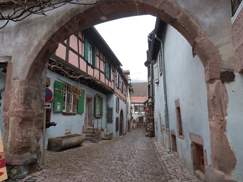 Riquewihr достопримечательности фотографии Эльзас, Франция